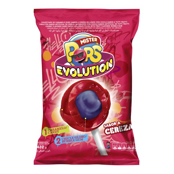CHUP EVOLUTION CEREZA X24un